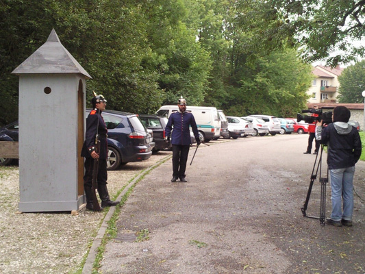 Förderkreis Bundesfestung Ulm - Der Dokumentarfilm - Makting Of - Offizier an der Wache